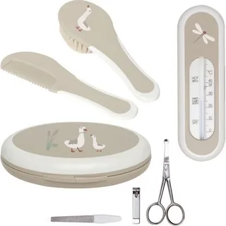 Verzorgingsset - Taupe | Kapset, Manicureset en Badthermometer fra bébé-jou – produktbillede 2 af 4