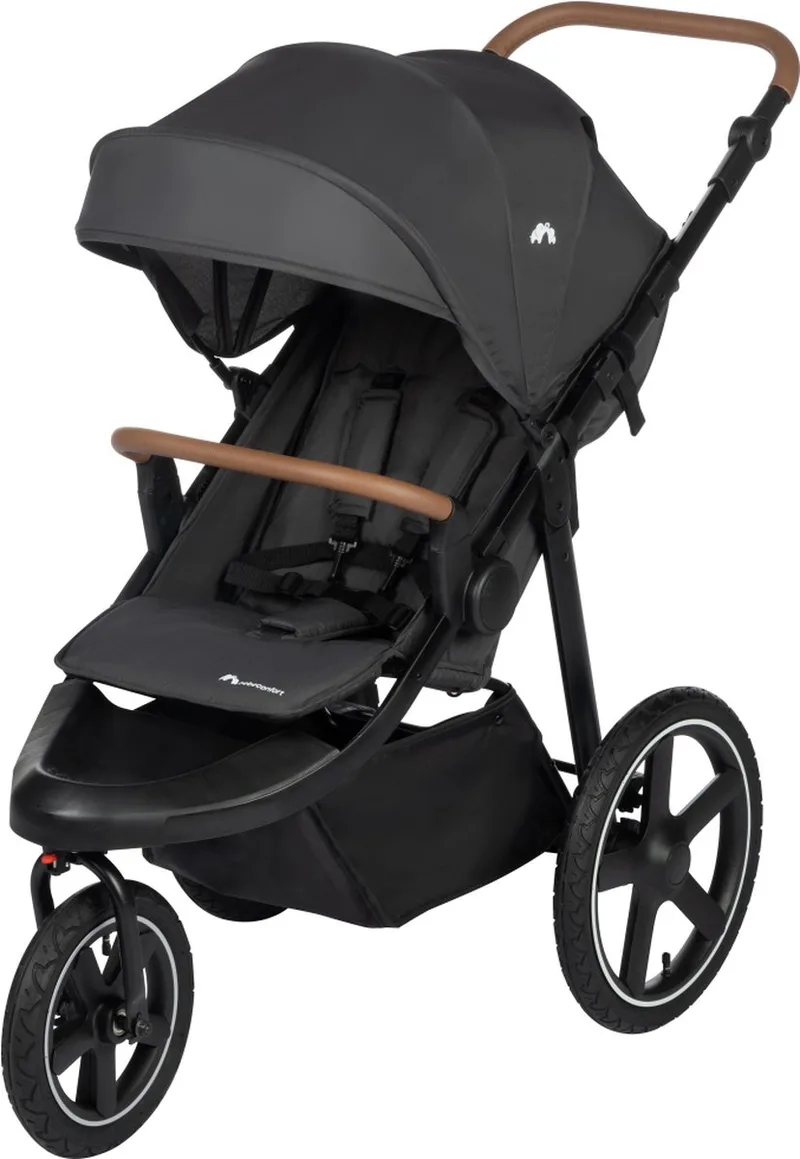 Cloudy Kinderwagen - 0-4 jaar(0-22 kg)- - Snel inklapbaar - Verstelbare Duwstang van Bébé Confort in Mineral Graphite – productfoto