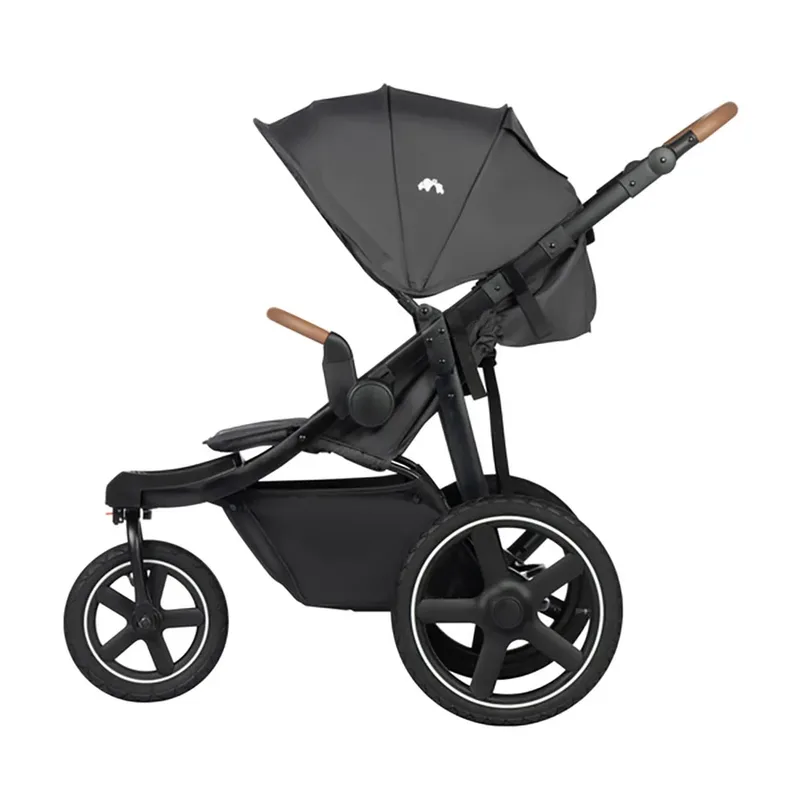 Cloudy Kinderwagen - 0-4 jaar(0-22 kg)- - Snel inklapbaar - Verstelbare Duwstang von Bébé Confort in Mineral Graphite – Produktfoto 4 von 5