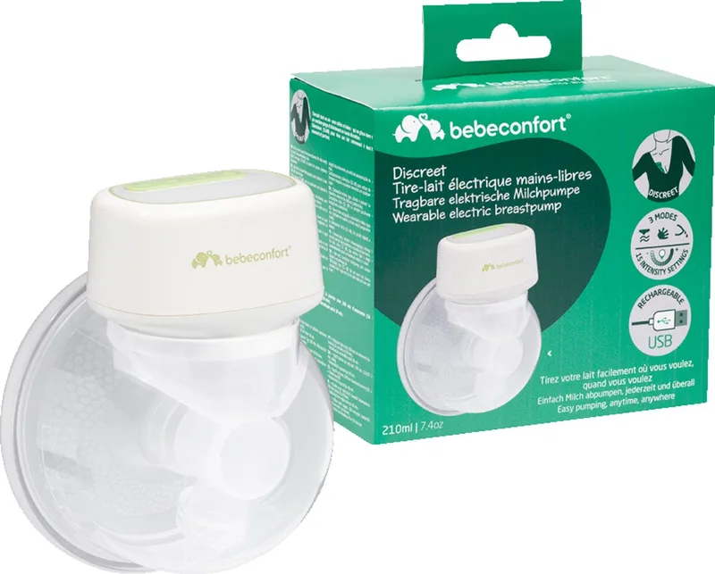 Discrete draagbare borstkolf de Bébé Confort en Green – photo produit