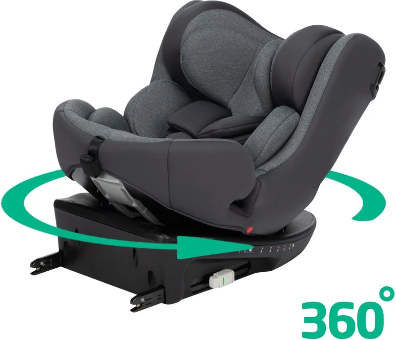 EvolveFix i-Size - Autostoeltje - Vanaf de geboorte tot 12 jaar de Bébé Confort en Tinted Graphite – photo produit