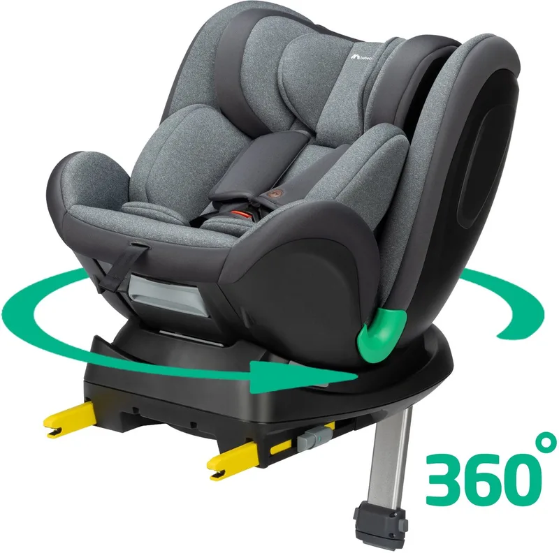 EvolveFix Plus i-Size - Autostoeltje - Vanaf de geboorte tot 12 jaar by Bébé Confort in Tinted Graphite – product photo