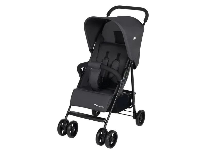 Kombi-Kinderwagen Foggy Buggy, Baby Kinderwagen,0-3,5 Jahre Reisebuggy van Bébé Confort in Schwarz – productfoto