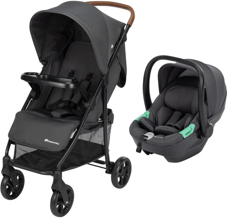 Misty Duo - Kinderwagen inclusief autostoel van Bébé Confort in Mineral Graphite – productfoto