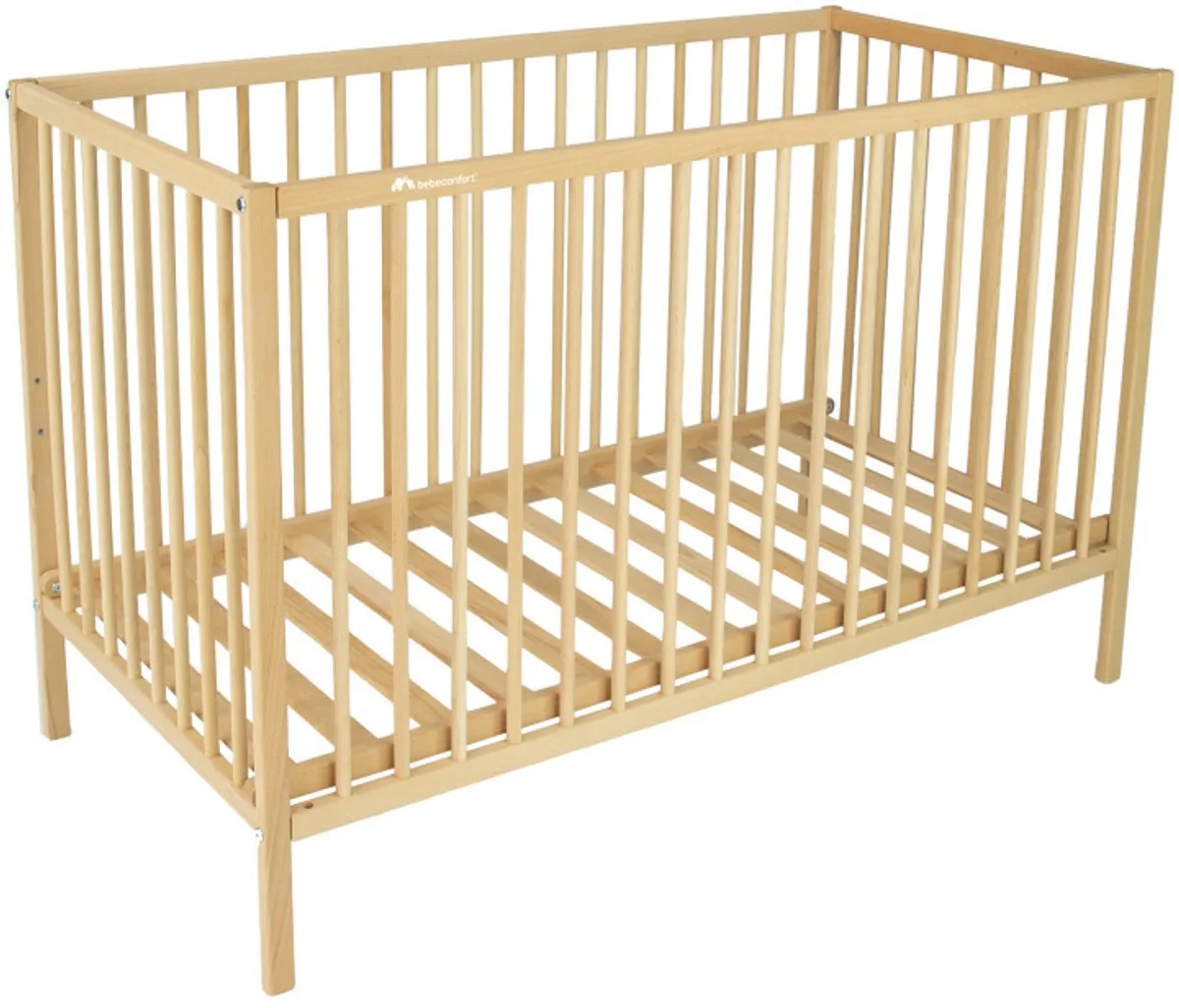 Poppy Kinderbed - Natural Wood - Vanaf de geboorte tot ca. 3 jaar (0-15 kg) van Bébé Confort in Natuurlijk, Hout – productfoto