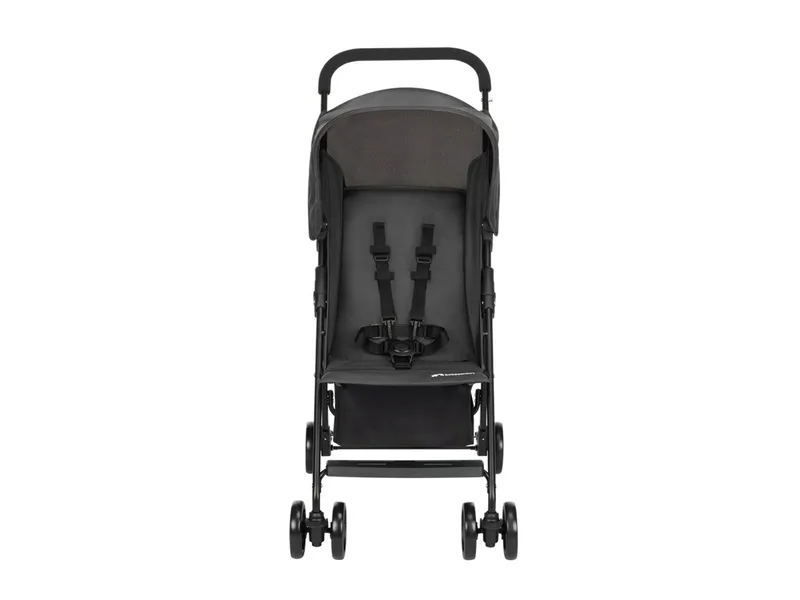 Snow - Buggy - 0-3 jaar (0-15 kg) - de lichtgewicht en compact inklapbare buggy, met vlakke ligstand van Bébé Confort in Mineral Graphite – productfoto 3 van 4