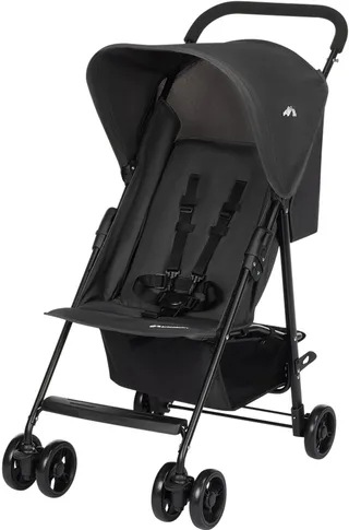 Snow - Buggy - 0-3 jaar (0-15 kg) - de lichtgewicht en compact inklapbare buggy, met vlakke ligstand van Bébé Confort in Mineral Graphite – productfoto 1 van 4