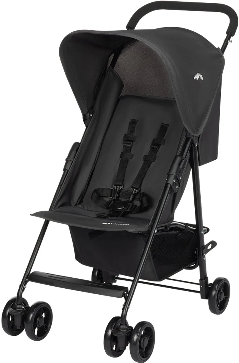 Snow - Buggy - 0-3 jaar (0-15 kg) - de lichtgewicht en compact inklapbare buggy, met vlakke ligstand van Bébé Confort in Mineral Graphite – productfoto 1 van 4