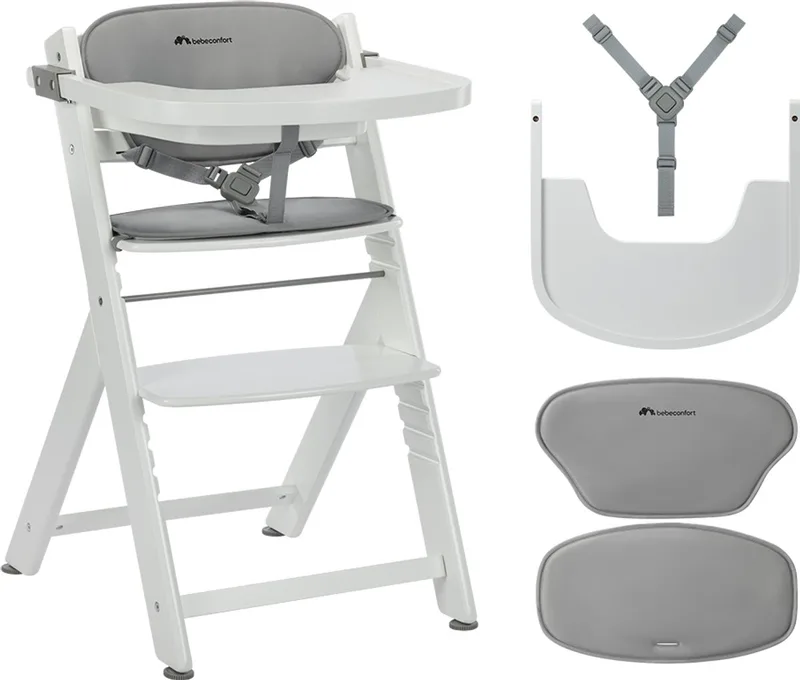 Timba2 met verkleinkussen - Kinderstoel - Vanaf 6 maanden tot 99 jaar by Bébé Confort in White – product photo