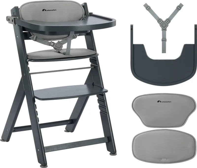 Timba2 met verkleinkussen - Kinderstoel - Vanaf 6 maanden tot 99 jaar by Bébé Confort in Grey Mist – product photo