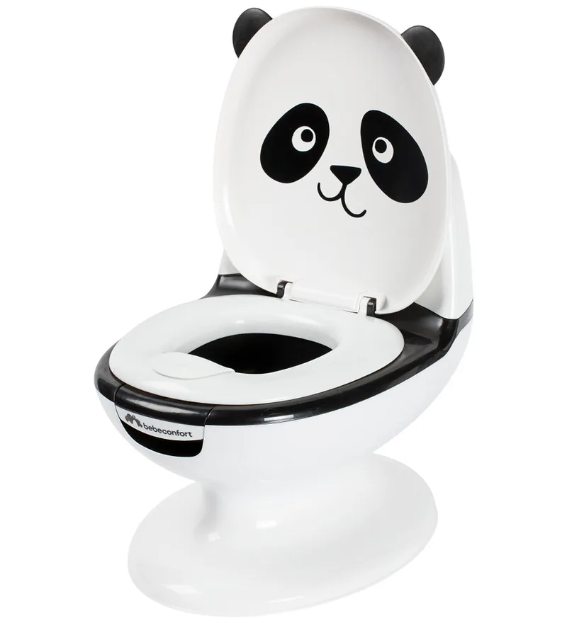 Toilet - Mini - Zwart/Wit m. Panda van Bébé Confort – productfoto