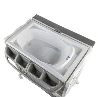 Wickeltisch Bebeconfort Dolphy Wickelkommode & Badewanne, mobiler 2-in-1 Wickel- &, 2-in-1: Badewanne und Wickeltisch Mehrere Aufbewahrungsfächer Leicht … by Bébé Confort – product photo 4 of 5