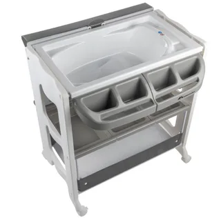 Wickeltisch Bebeconfort Dolphy Wickelkommode & Badewanne, mobiler 2-in-1 Wickel- &, 2-in-1: Badewanne und Wickeltisch Mehrere Aufbewahrungsfächer Leicht … by Bébé Confort – product photo 5 of 5