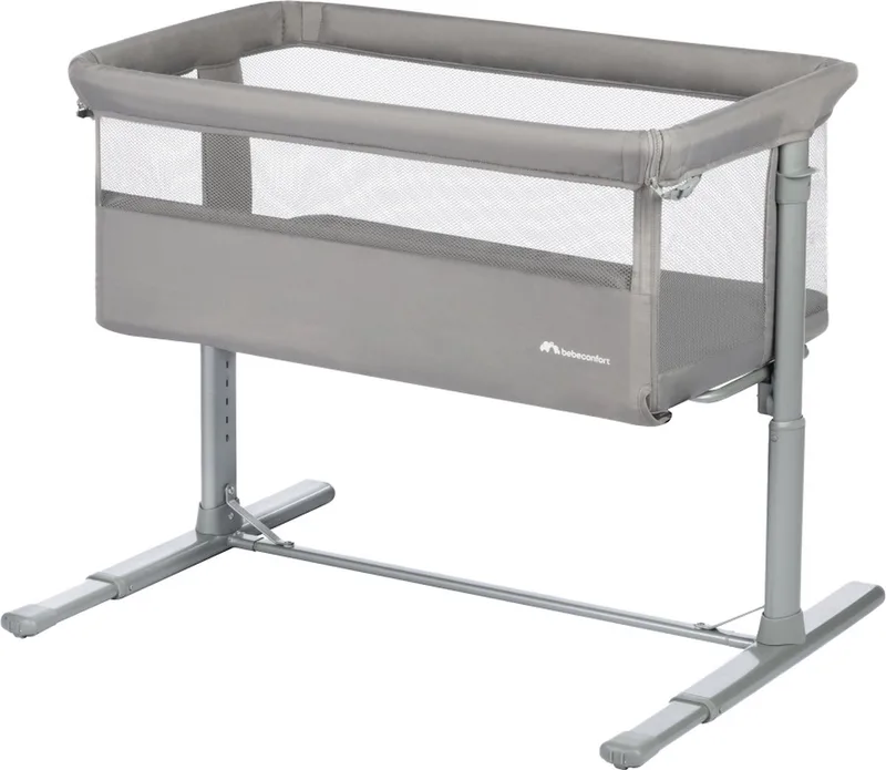 Zina Co-Sleeper - 2-in-1 babybedje - Hoogte verstelbaar by Bébé Confort in Mineral Gray – product photo