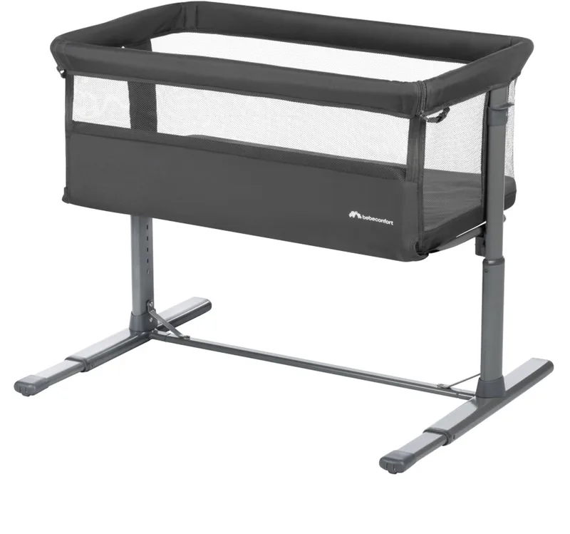 Zina Co-Sleeper - 2-in-1 babybedje - Hoogte verstelbaar de Bébé Confort en Mineral Graphite – photo produit