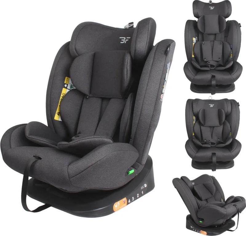 Autostoel Groep 0/1/2/3 Entour I-Size van Bebies First in Grijs – productfoto