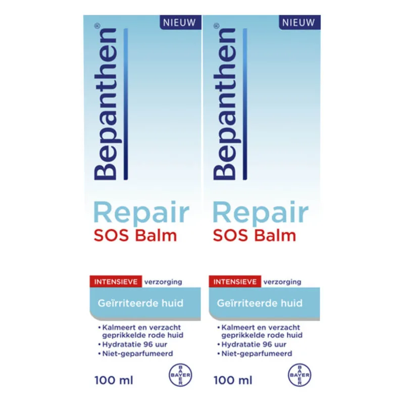 2x Bepanthen Repair SOS Balsem 100 ml van Bepanthen – productfoto
