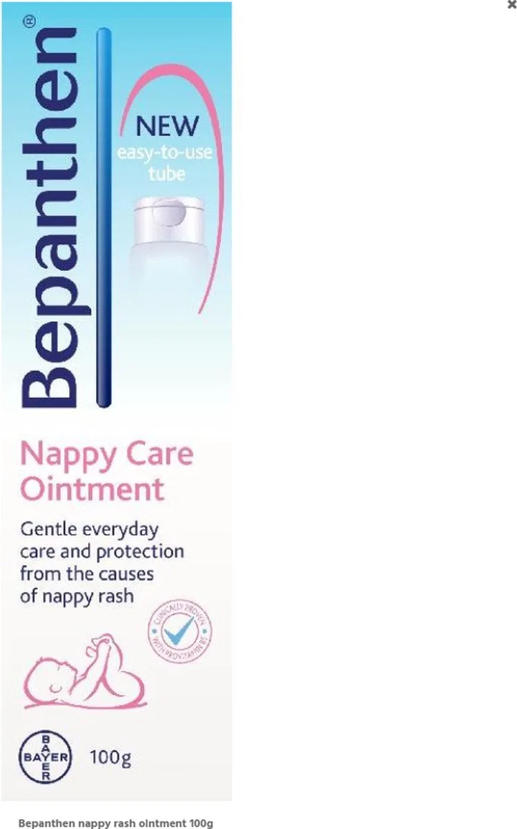 Luierzalf tube - 100 gram - Billenzalf by Bepanthen – product photo