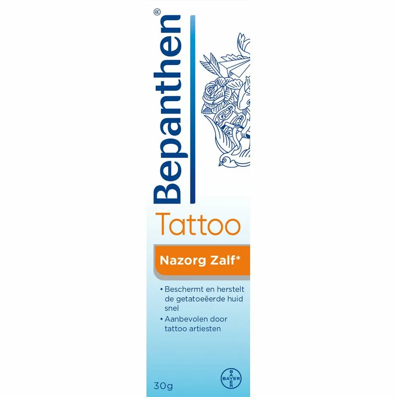 Tattoo Nazorg Zalf 30 gr van Bepanthen – productfoto
