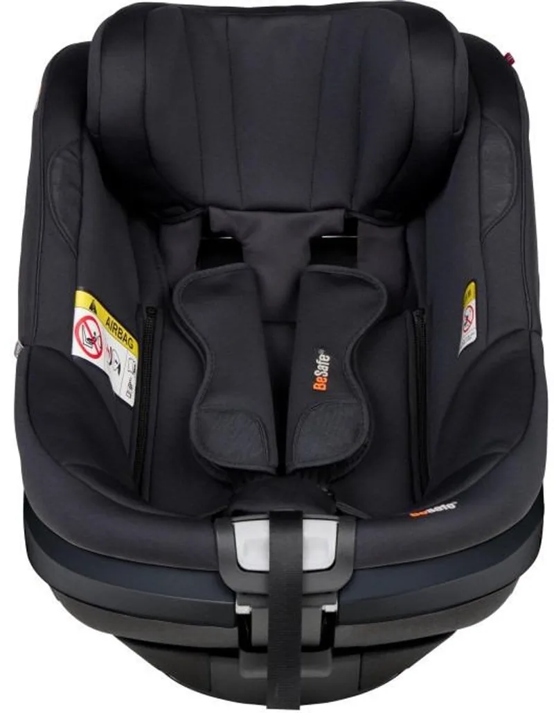 Beyond² 360 - Autostoel - Autostoel baby - Autostoeltje - Autozitje - 61cm-125 cm - autostoel 6 md- 6 jaar - Black SoftBreeze från BeSafe i Black Soft Breeze – produktbild