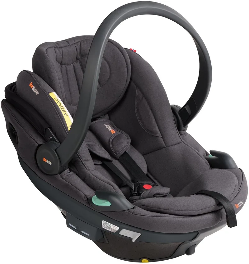 Go Beyond² - Autostoel - Autostoeltjes - Autostoel ISOfix - Autostoel baby - Mélange by BeSafe in Dark grey – product photo