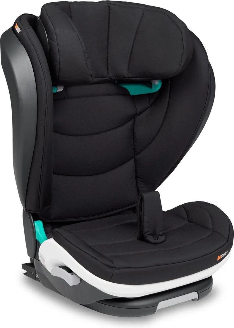 iZi Flex Fix 2 i-Size - Stoelverhoger - Stoelverhoger auto - Kinderzitje - Zitverhoger - 100-150cm - Fresh by BeSafe in Black Cab – product photo