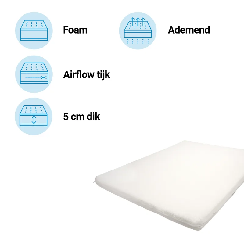Matras Box Best Sleep 75x95 Airflow Pro van Best Sleep – productfoto