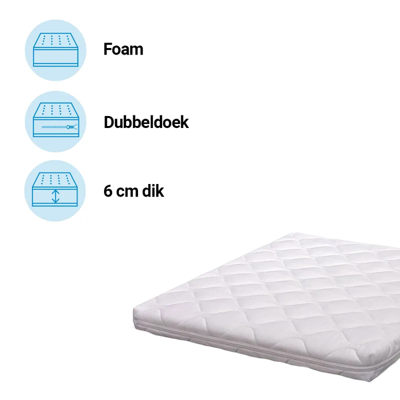 Matras Box Best Sleep 75x95 Comfort Superior van Best Sleep – productfoto