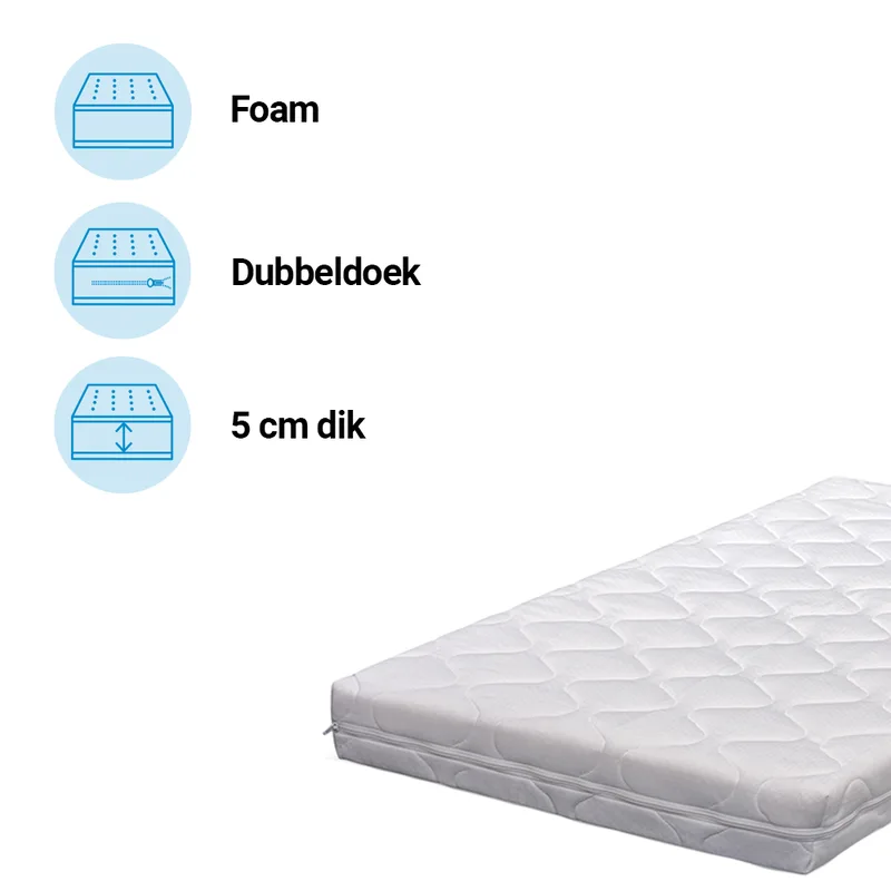 Matras Co-sleeper Best Sleep 50x88 Comfort Superior van Best Sleep – productfoto
