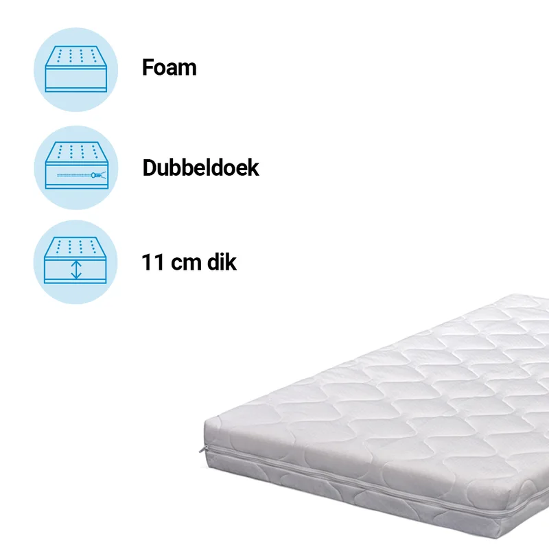 Matras Kleuterbed Best Sleep 80x160 Comfort Superior van Best Sleep – productfoto