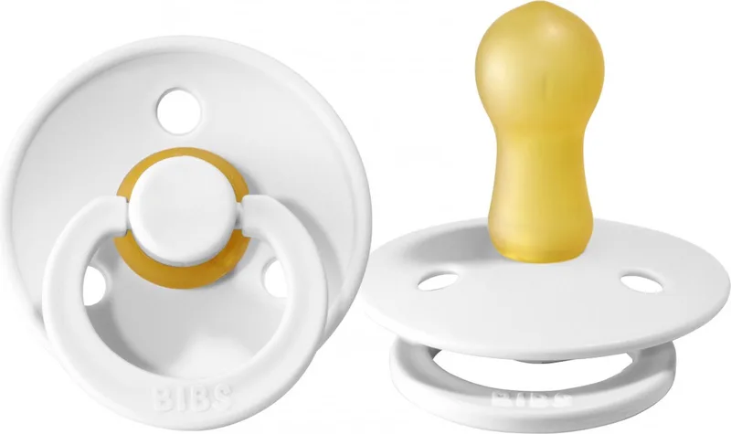 200211 Fopspeen Bibs 6+ (M) van BIBS in Wit – productfoto