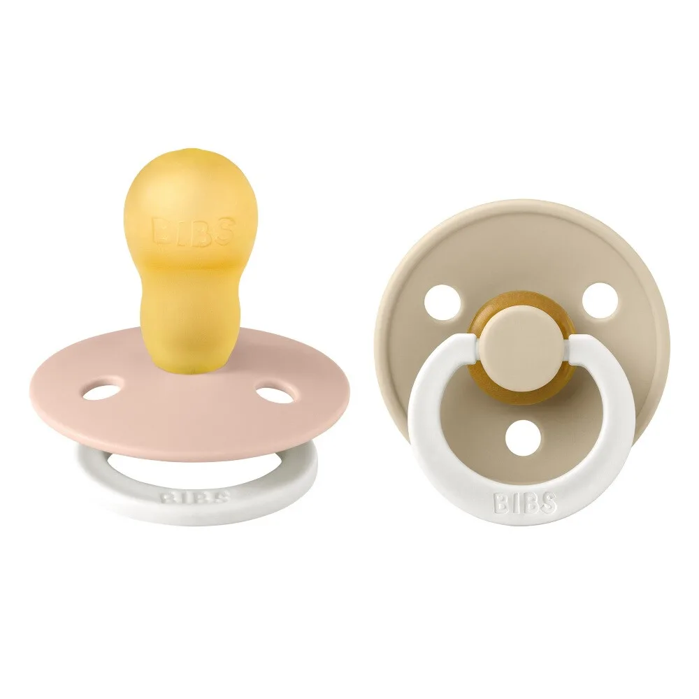 2x Bibs Fopspeen Maat 3 18+ mnd Glow Vanilla Blush 2 stuks by BIBS – product photo