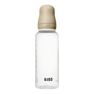 Babyflasche GLOW 270ml von BIBS in Beige, 7,7 × 6,5 × 23,1 mm – Produktfoto 1 von 3