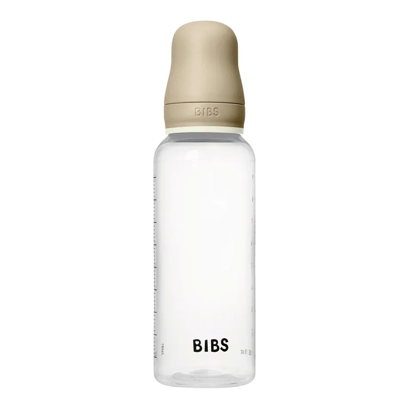 Babyflasche GLOW 270ml von BIBS in Beige, 7,7 × 6,5 × 23,1 mm – Produktfoto 1 von 3