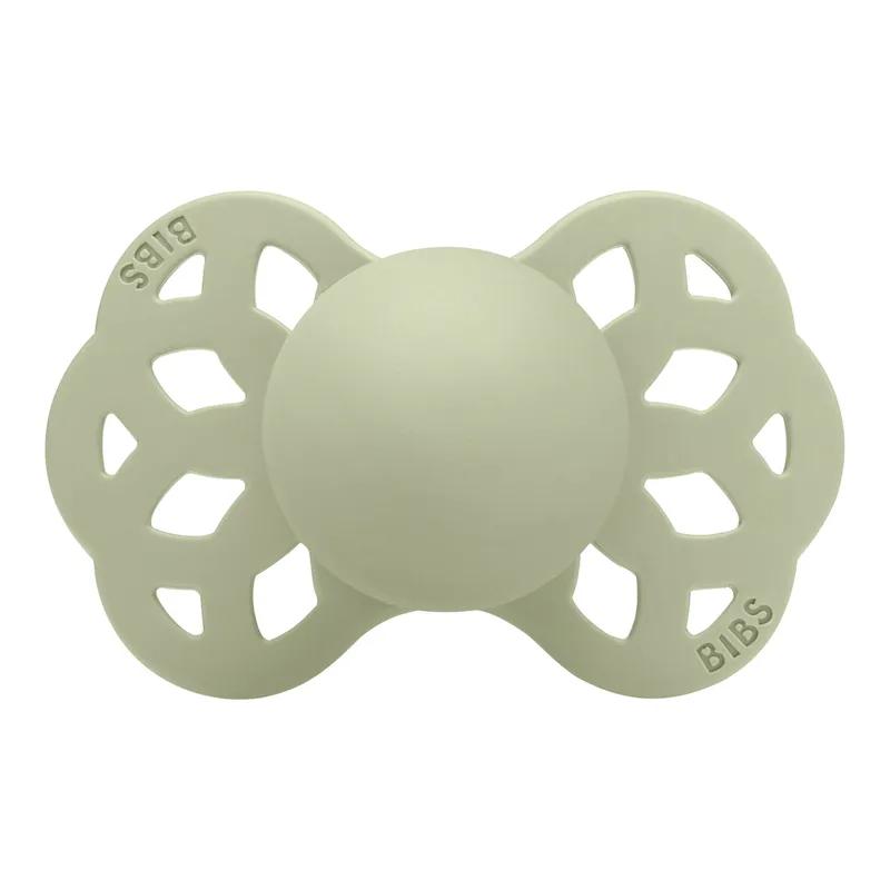 Bibs 2er-Pack Infinity Schnuller Silikon, symetrisch, 0-6M by BIBS in Multicolour – product photo