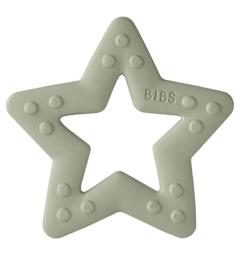 Bijtring - Star - Sage från BIBS – produktbild