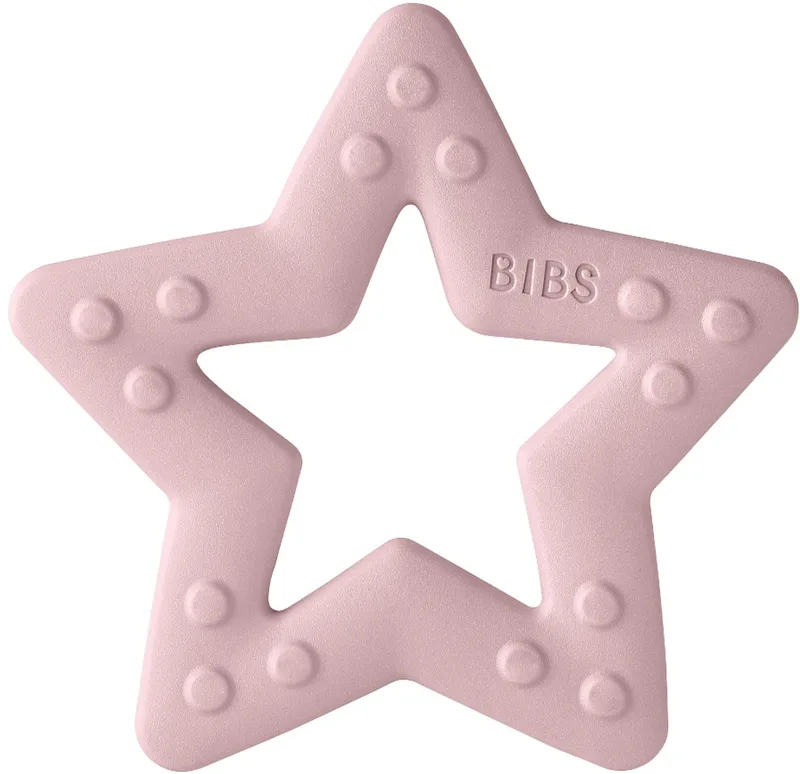 Bitie Star Pink Plum Bijtring 3000283 van BIBS in Roze – productfoto