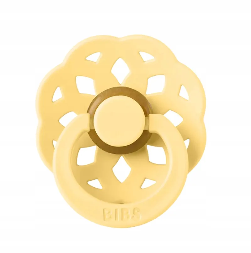 Boheme Pale Butter S - Natuurlijke Latex Speen de BIBS en Jaune – photo produit