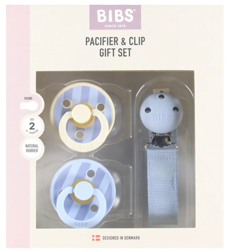 Colour Cadeauset - Fopspenen/Speenketting - Maat 2 - Dusty van BIBS – productfoto