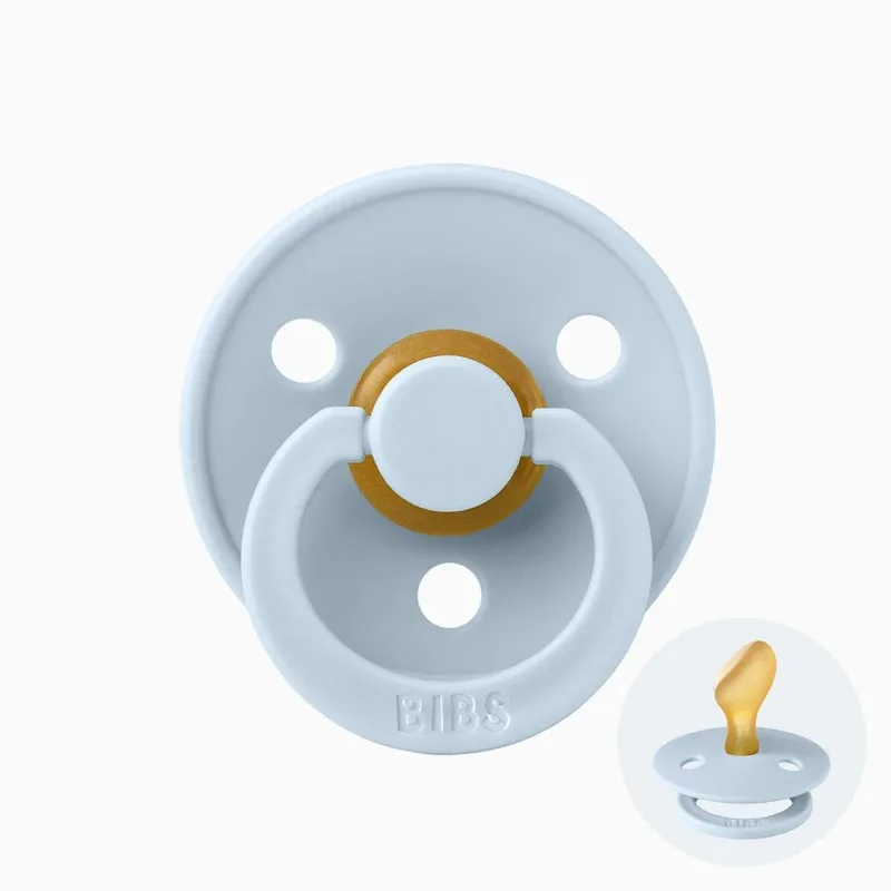 Colour dental speen - baby blue von BIBS – Produktfoto