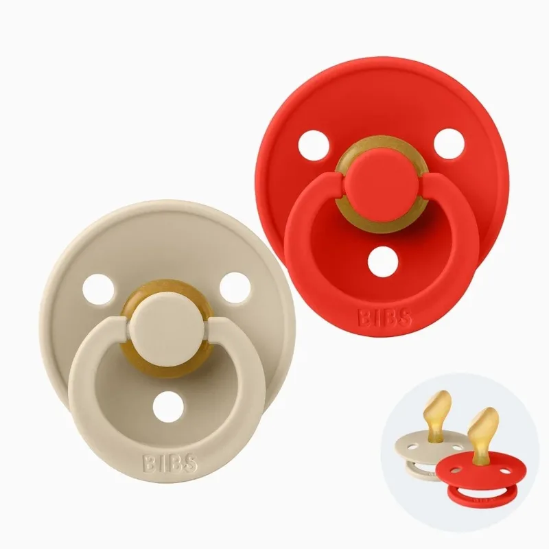 Colour dental speen - vanilla/candy apple de BIBS – photo produit