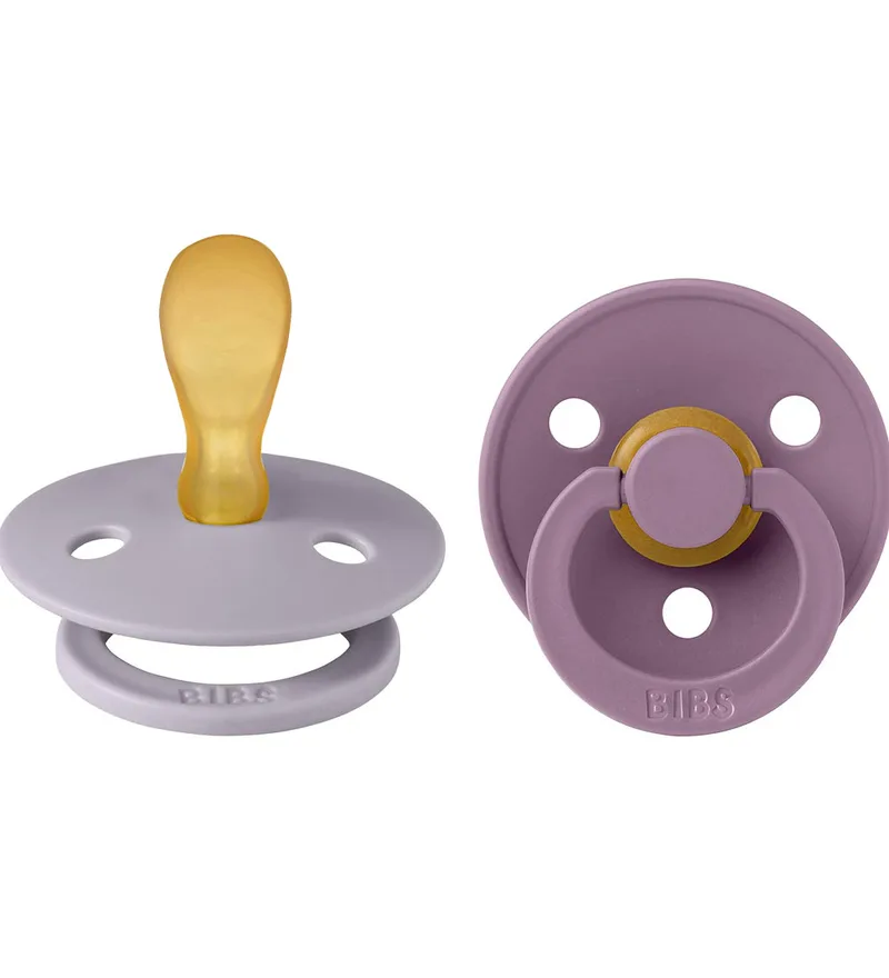 Colour Fopspenen - 2-pack - Maat 1 - Symmetrisch - Fossiel de BIBS – photo produit