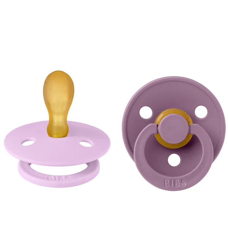 Colour Fopspenen - 2-pack - Maat 2 - Symmetrisch - Violet S de BIBS – photo produit