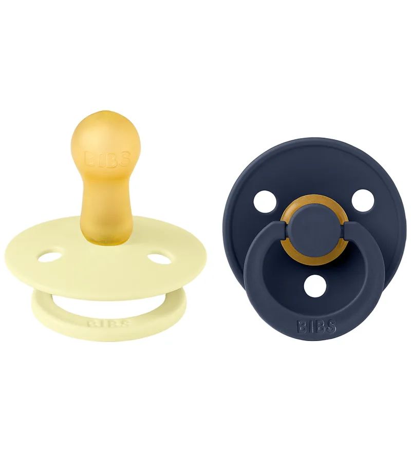 Colour Fopspenen - Maat 2 - 2-pack - Rond - Luna/Deep Space by BIBS – product photo