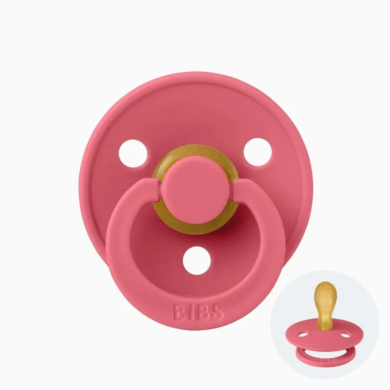 Colour symmetrische speen - coral de BIBS – photo produit
