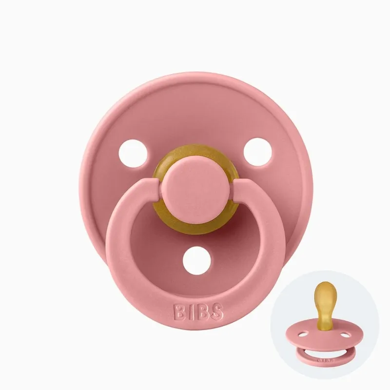 Colour symmetrische speen - dusty pink de BIBS – photo produit
