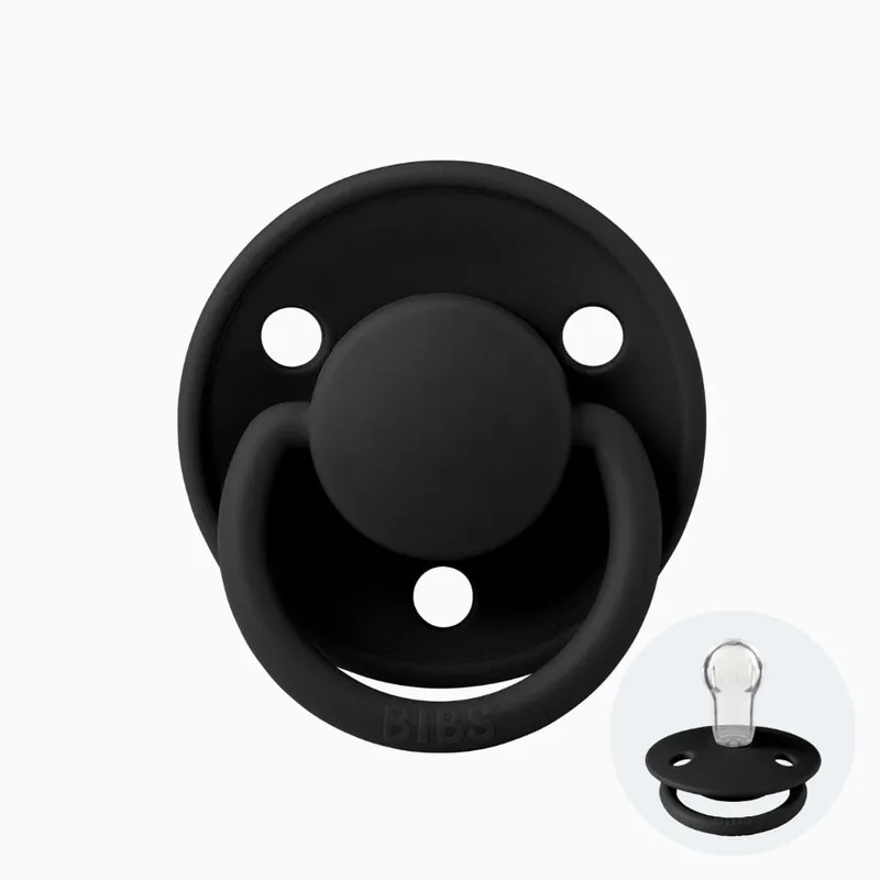 De Lux speen - black de BIBS – photo produit