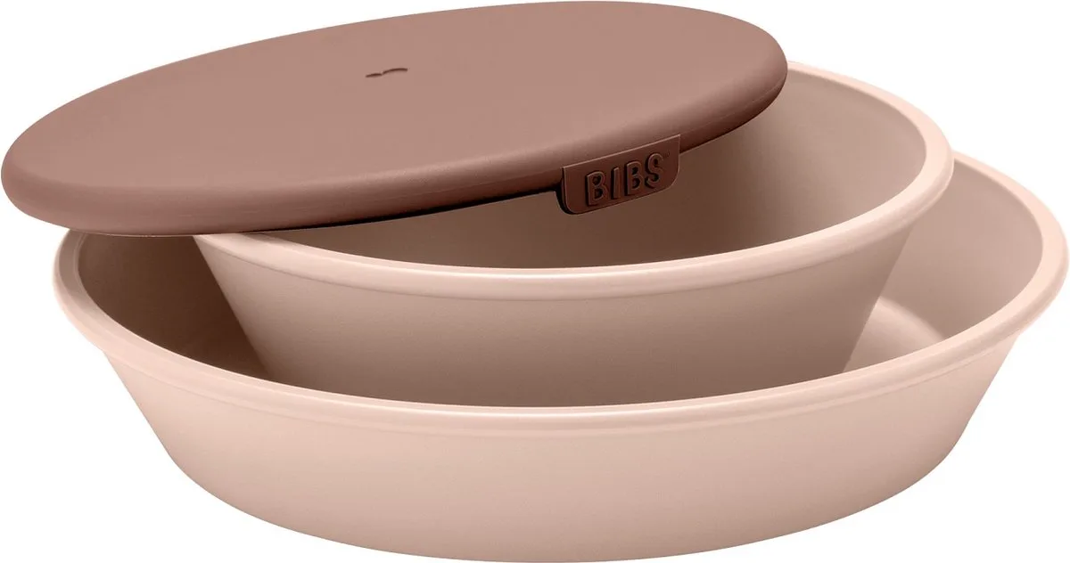 Dinner Set de BIBS en Blush – photo produit