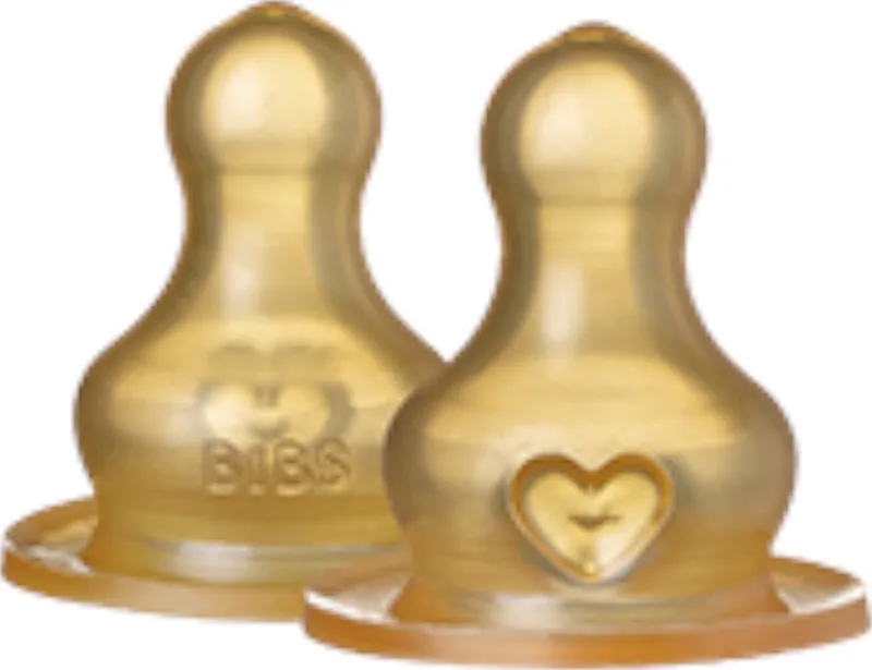 Fast Flow Speen - 2 Stuks van BIBS in Transparant – productfoto