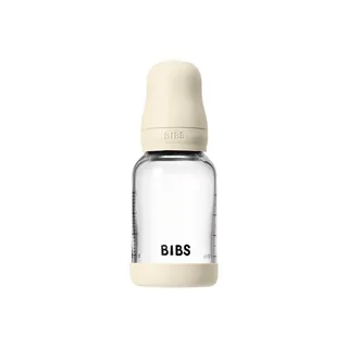 Fles - Slow Flow - 120 ml - Glas/Latex von BIBS in Elfenbein – Produktfoto 5 von 5